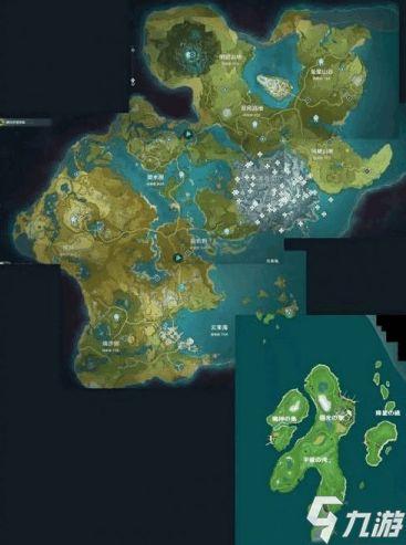 原神爆料最新地图在哪,神秘领域即将解锁,探险之旅即将开启! 第2张 原神爆料最新地图在哪,神秘领域即将解锁,探险之旅即将开启! 第2张